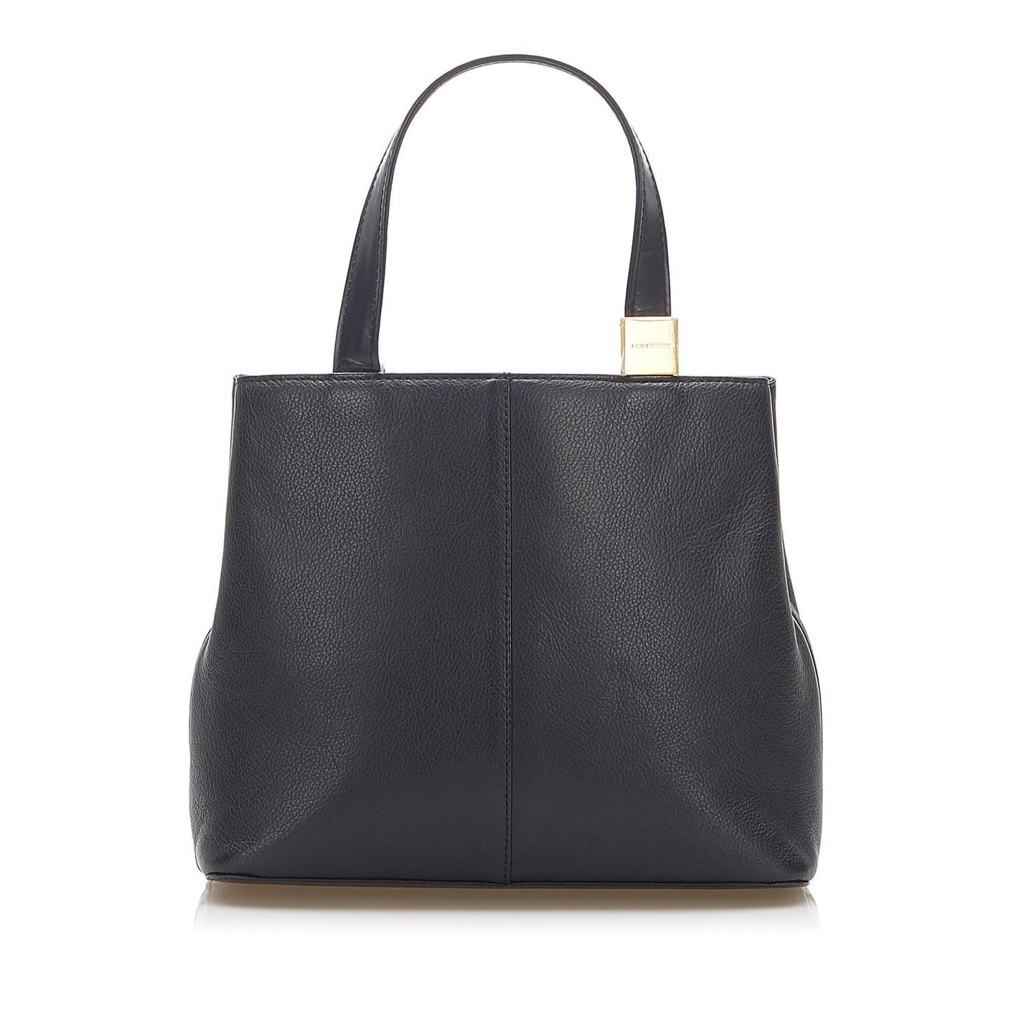 Burberry Leather Black Handbag Style 16