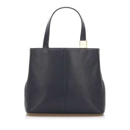 Burberry Leather Black Handbag Style 16
