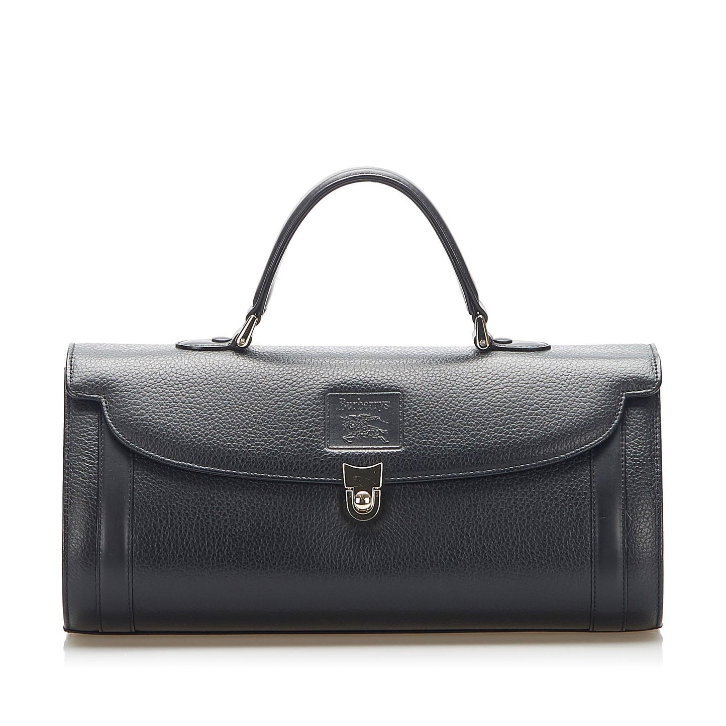 Burberry Leather Black Handbag Style 17