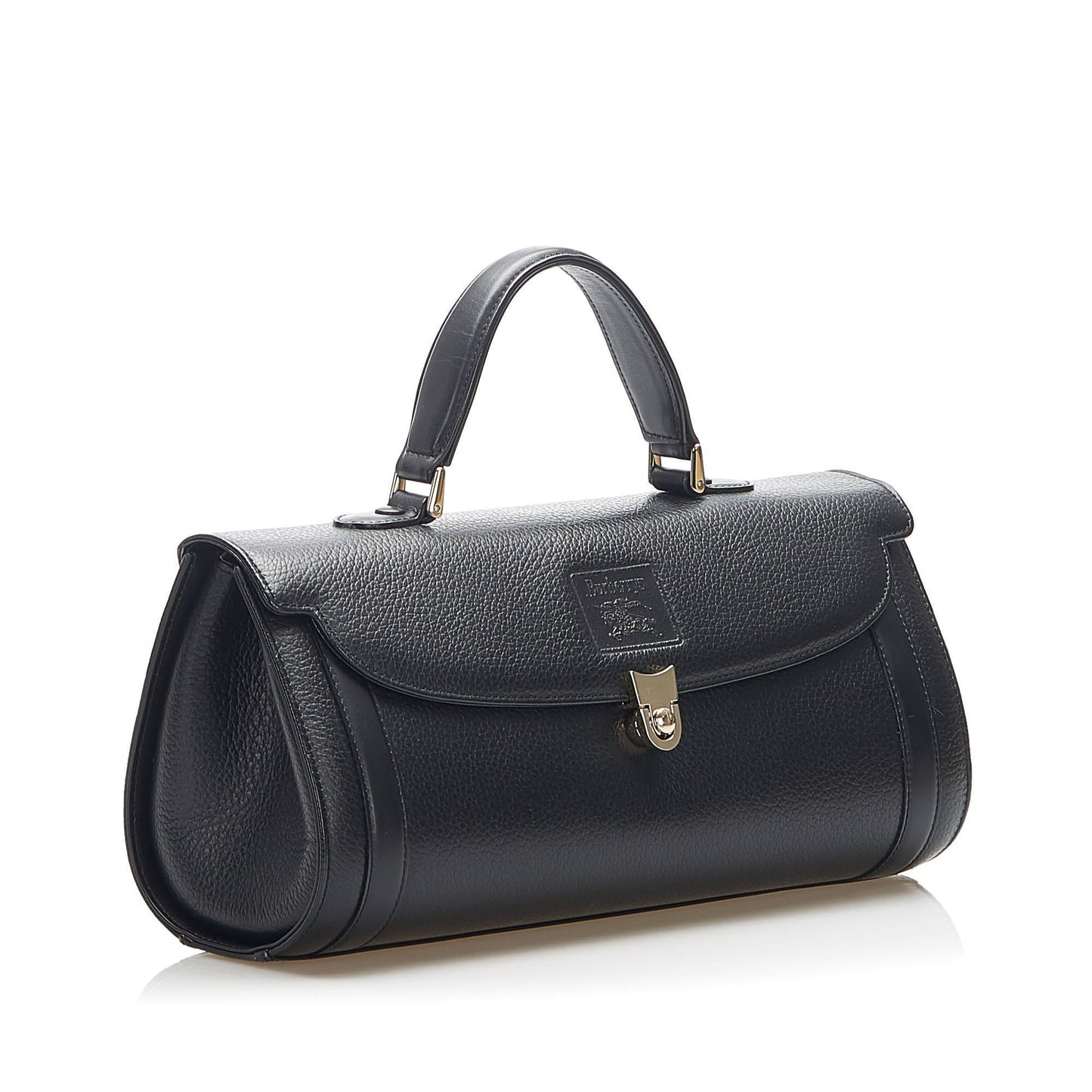 Burberry Leather Black Handbag Style 17