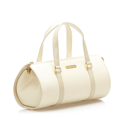 Burberry Leather White Handbag Style 2