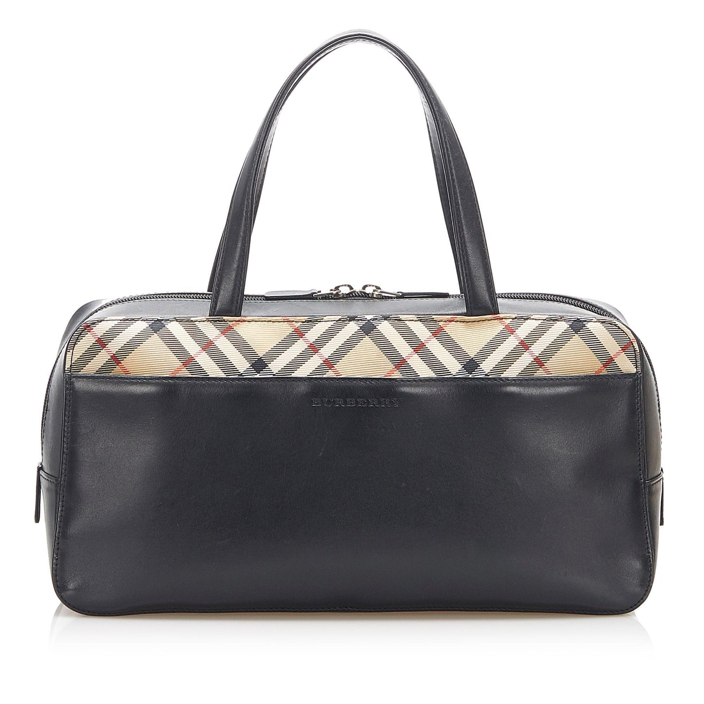 Burberry Leather Black Handbag Style 19