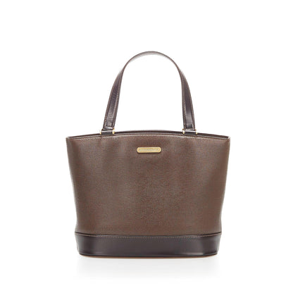 Burberry Leather Brown Handbag Style 9
