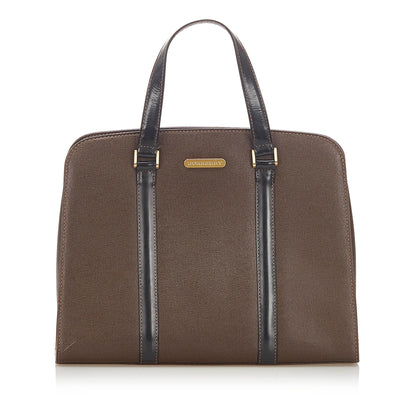 Burberry Leather Brown Handbag Style 10