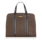 Burberry Leather Brown Handbag Style 10