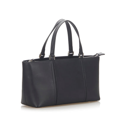 Burberry Leather Black Handbag Style 20