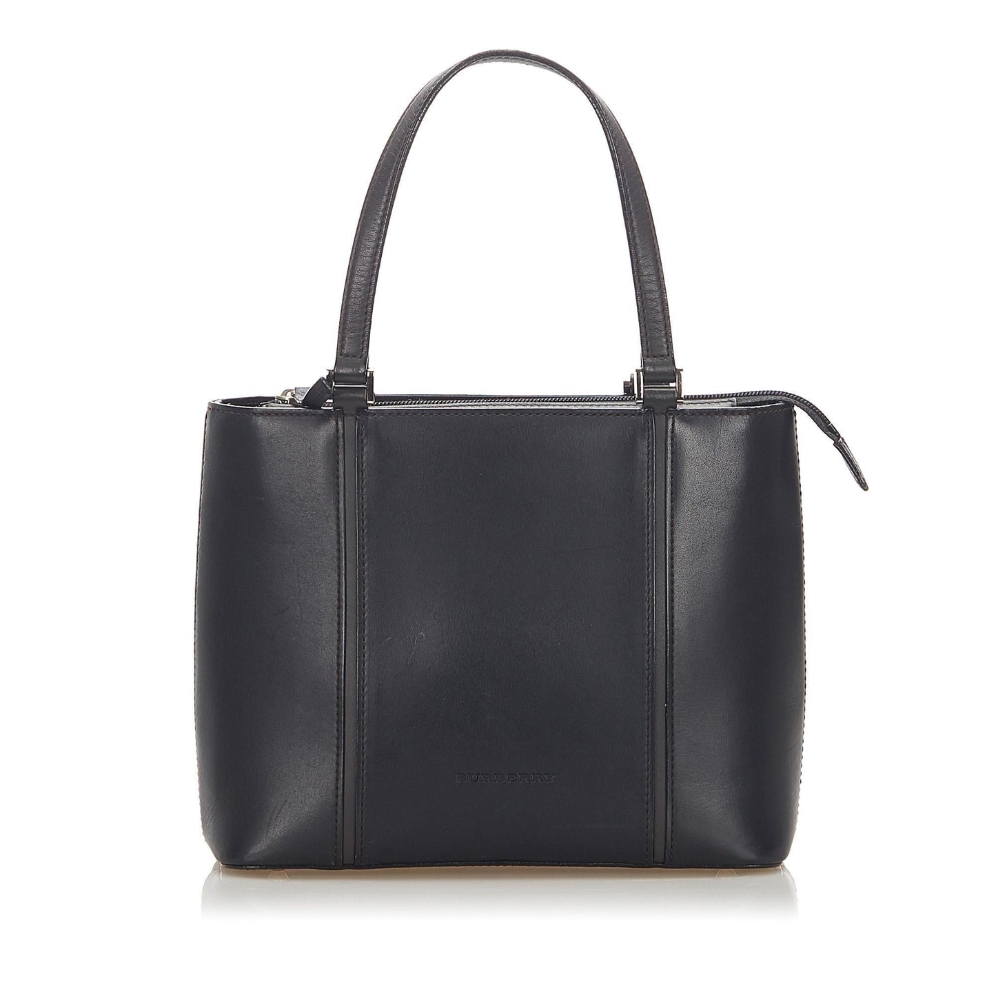 Burberry Leather Black Handbag Style 21