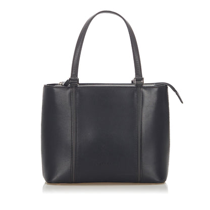 Burberry Leather Black Handbag Style 21