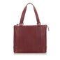 Burberry Leather Red Handbag Style 2