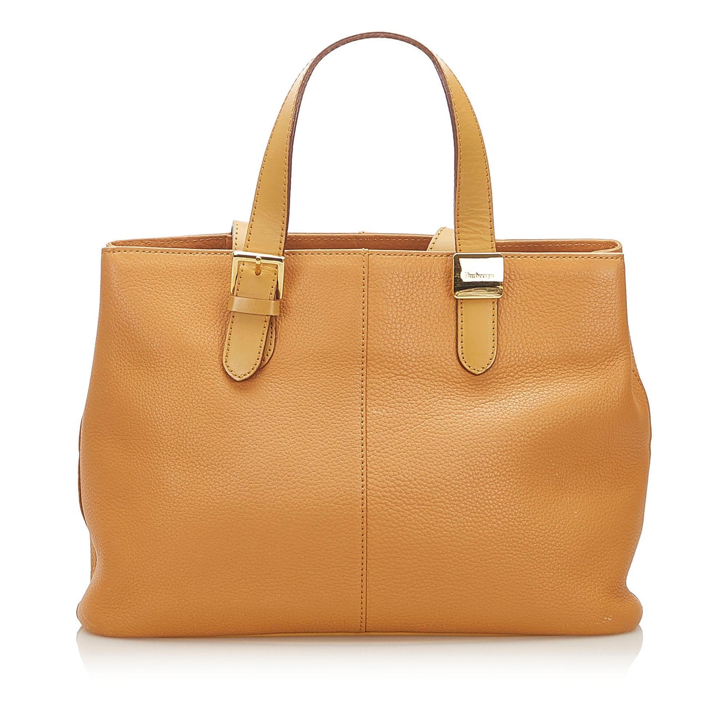 Burberry Leather Brown Handbag Style 11