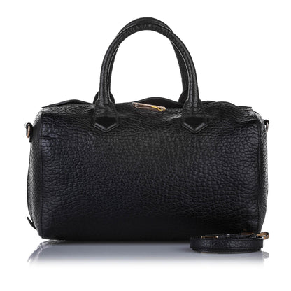 Burberry Leather Black Satchel Bag
