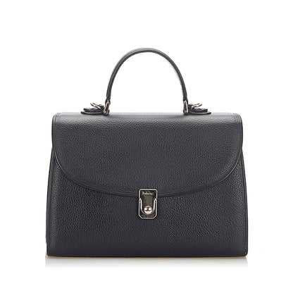 Burberry Leather Black Satchel Bag Style 2