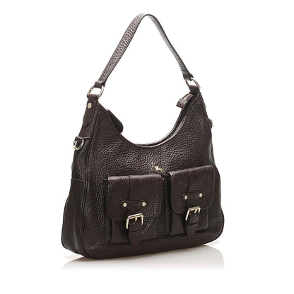 Burberry Leather Brown Shoulder Bag Style 3