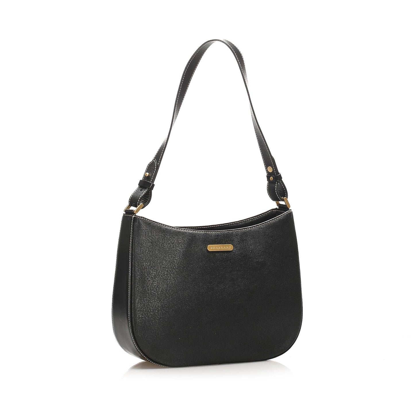 Burberry Leather Black Shoulder Bag Style 7