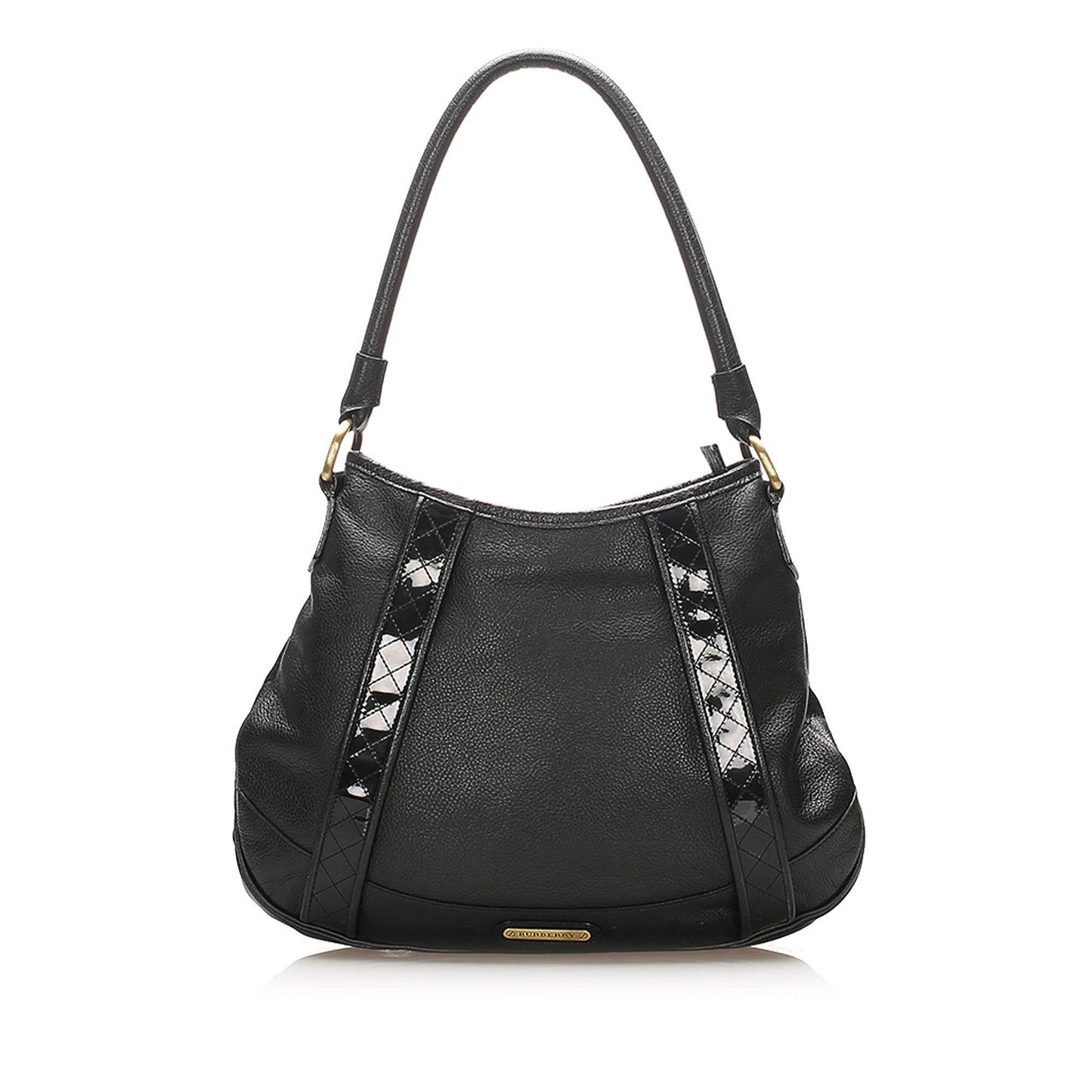 Burberry Leather Black Shoulder Bag Style 10