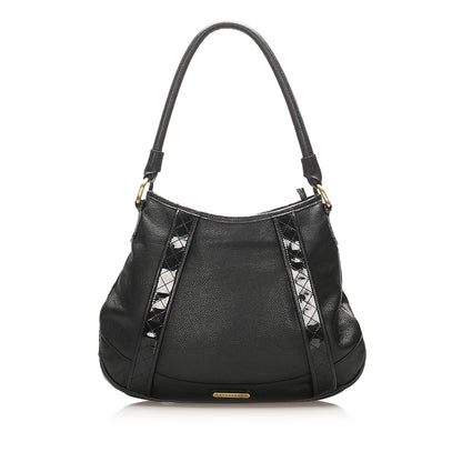 Burberry Leather Black Shoulder Bag Style 10