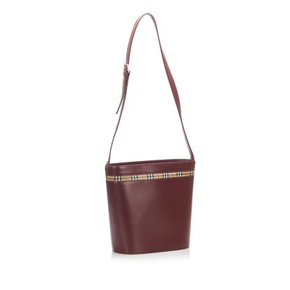 Burberry Leather Shoulder Bag Style 13