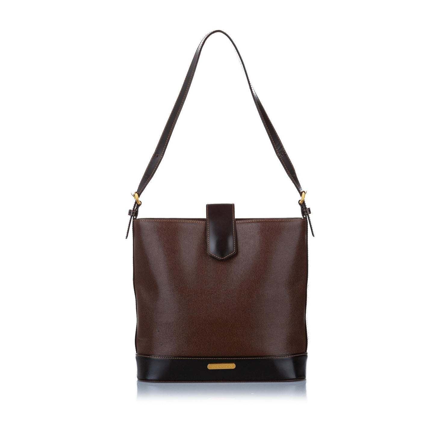Burberry Leather Black Shoulder Bag Style 11