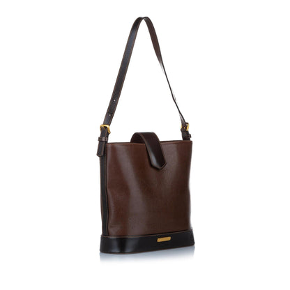 Burberry Leather Black Shoulder Bag Style 11
