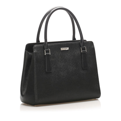 Burberry Leather Black Tote Bag Style 3