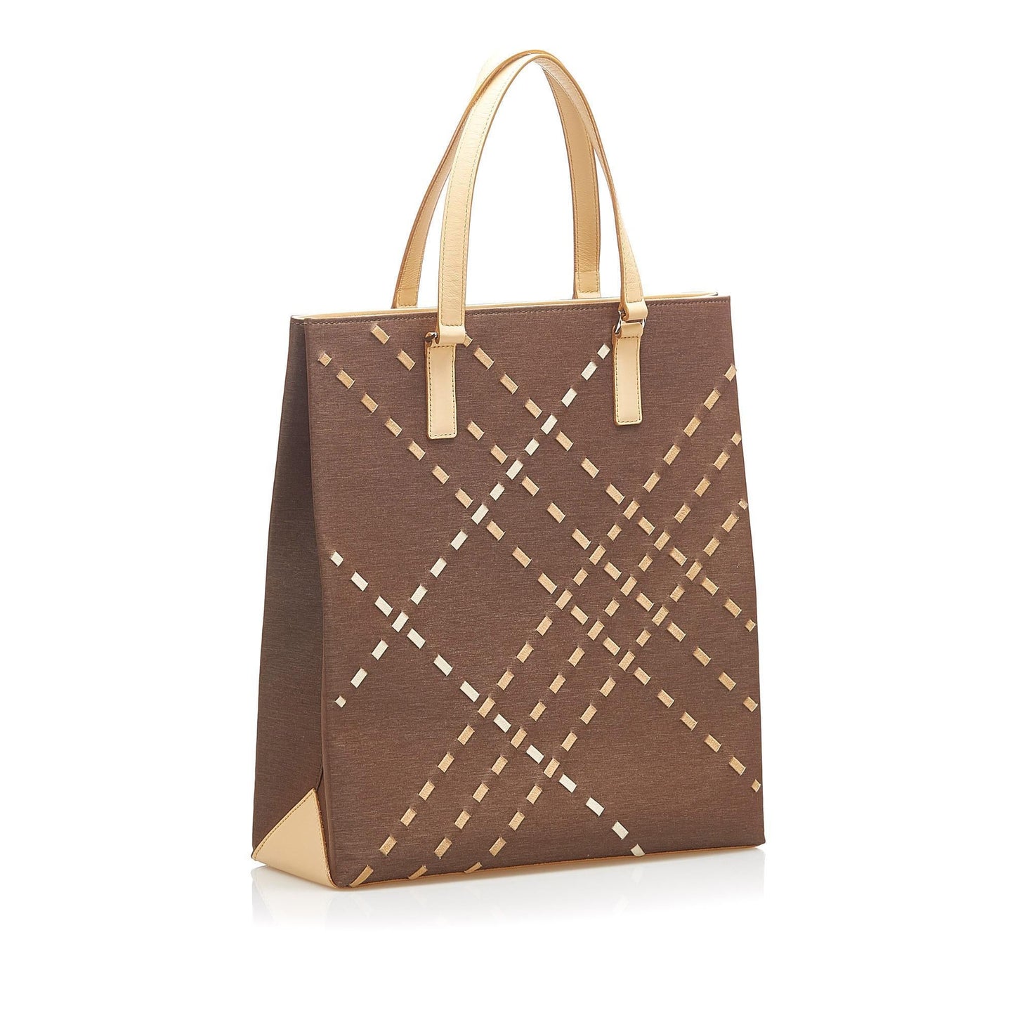 Burberry Leather Brown Tote Bag Style 2