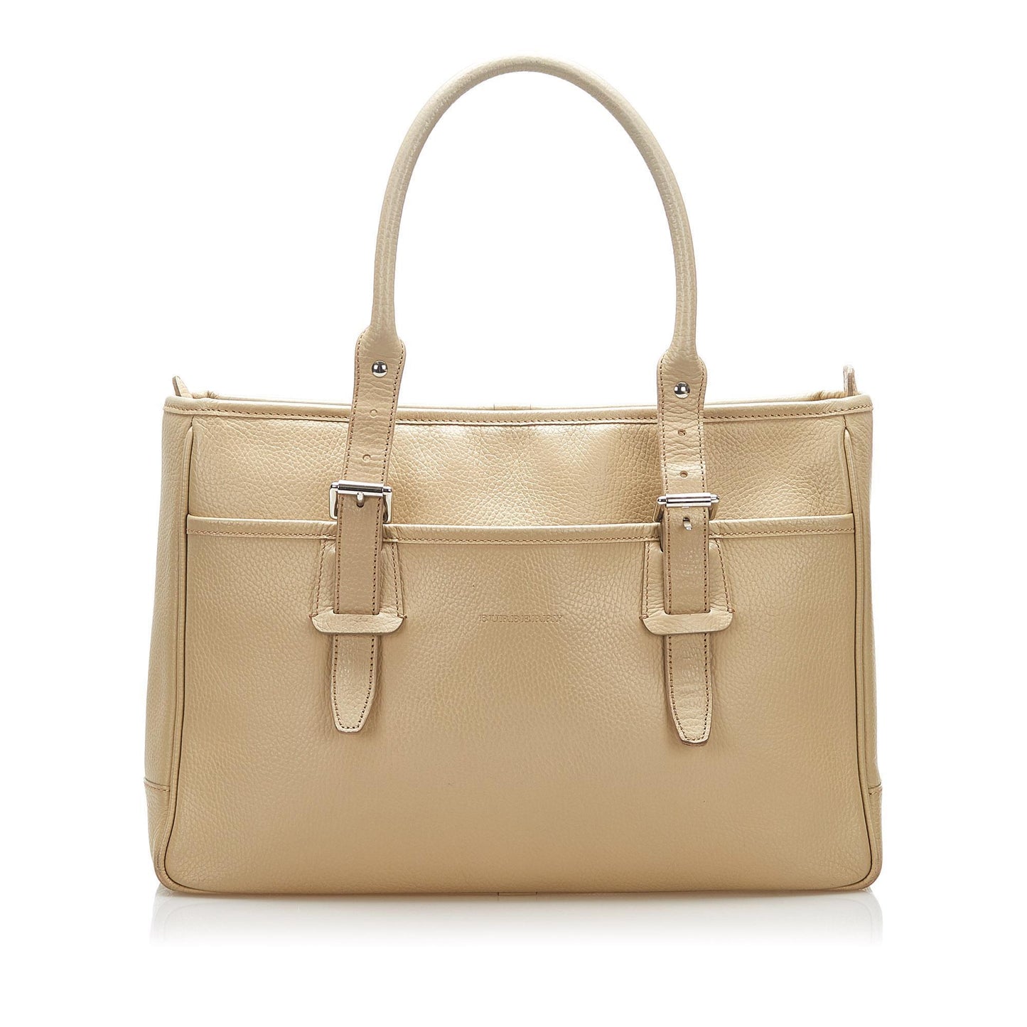 Burberry Leather Brown Tote Bag Style 4