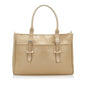 Burberry Leather Brown Tote Bag Style 4