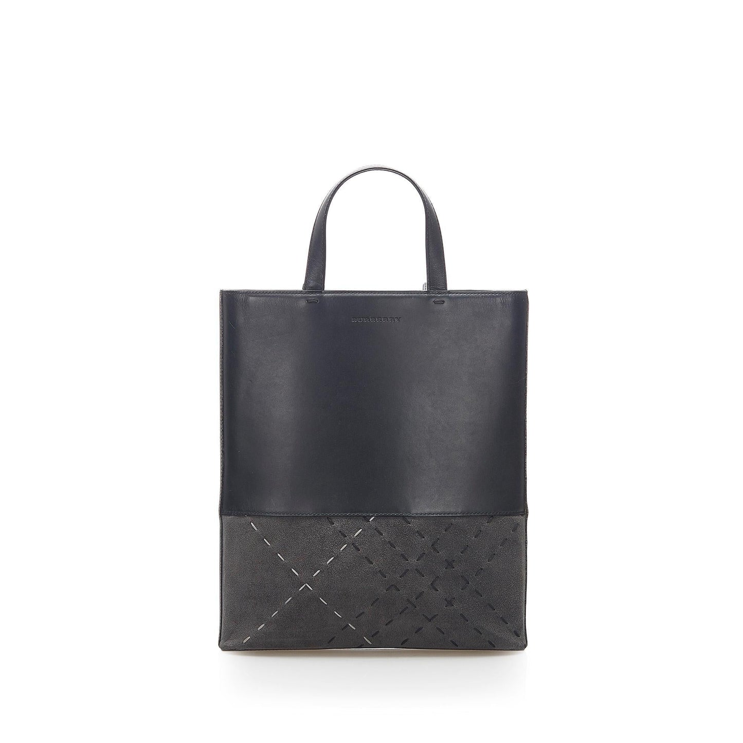 Burberry Leather Black Tote Bag Style 2