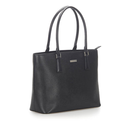 Burberry Leather Black Tote Bag Style 4