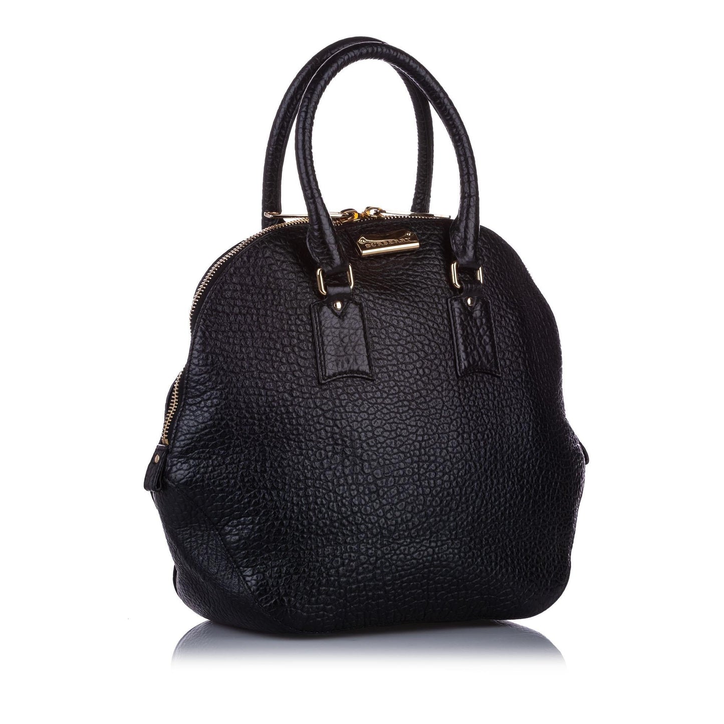 Burberry Medium Orchard Leather Black Handbag