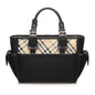 Burberry Nova Canvas Black Handbag