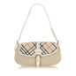 Burberry Nova Canvas Brown Shoulder Bag