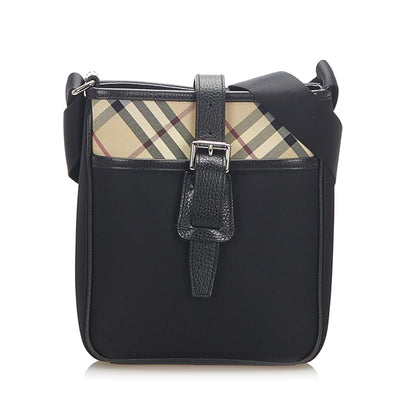 Burberry Nova Body Leather Black Crossbody Bag