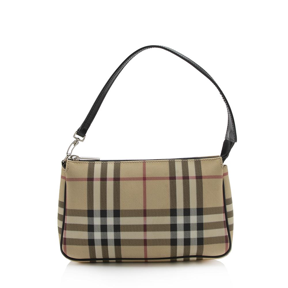 Burberry Nova Pochette Canvas Beige