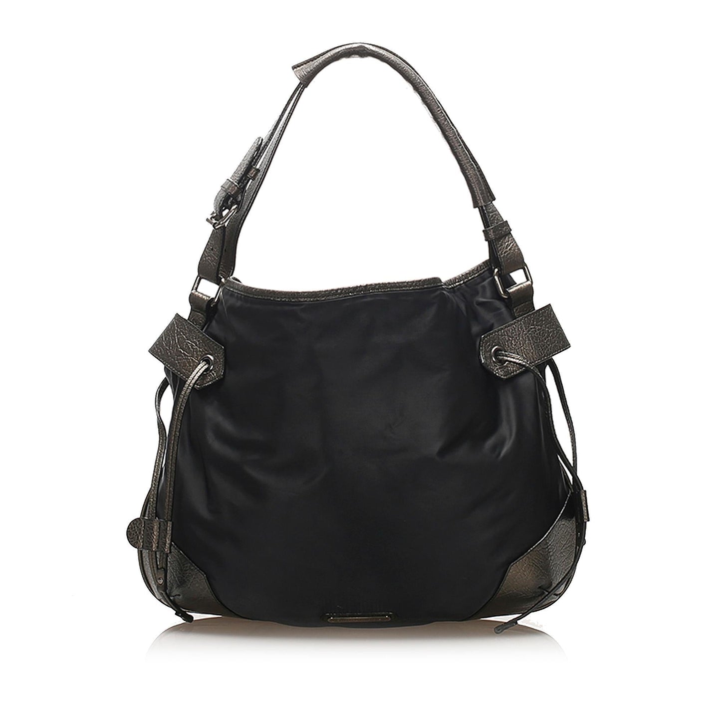 Burberry Nylon Black Handbag