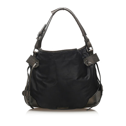 Burberry Nylon Black Handbag