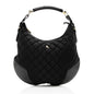 Burberry Hoxton Leather Black Hobo Bag