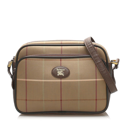 Burberry Body Canvas Brown Crossbody Bag Style 6