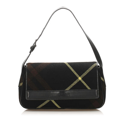 Burberry Canvas Black Shoulder Bag Style 2