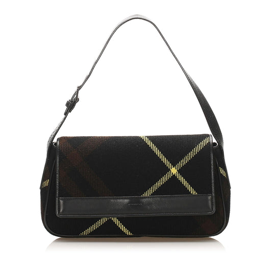 Burberry Canvas Black Shoulder Bag Style 2