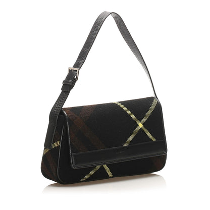 Burberry Canvas Black Shoulder Bag Style 2