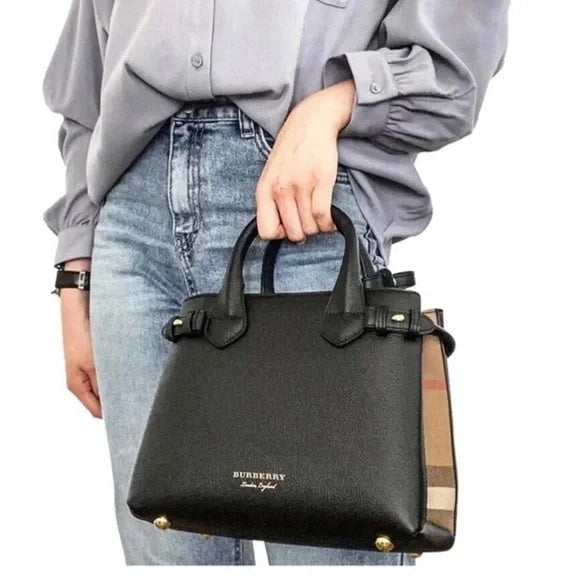 Burberry DERBY SMALL Leather Crossbody Bag
