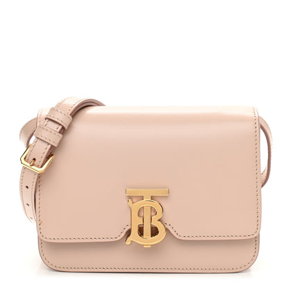 Burberry SMALL ROSE Calfskin Beige Crossbody Bag