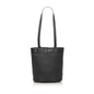 Burberry Smoke Coated Canvas Black Shoulder Bag