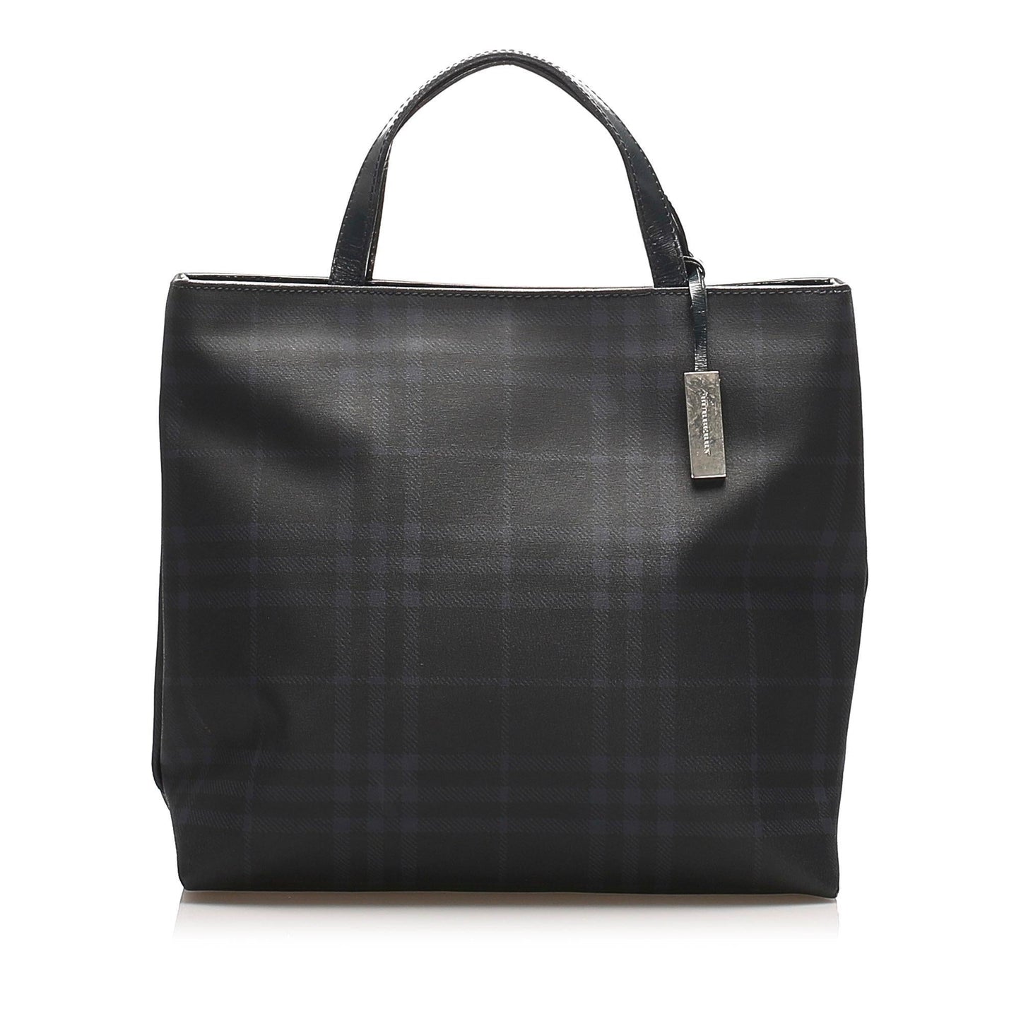 Burberry Smoke PVC Black Handbag