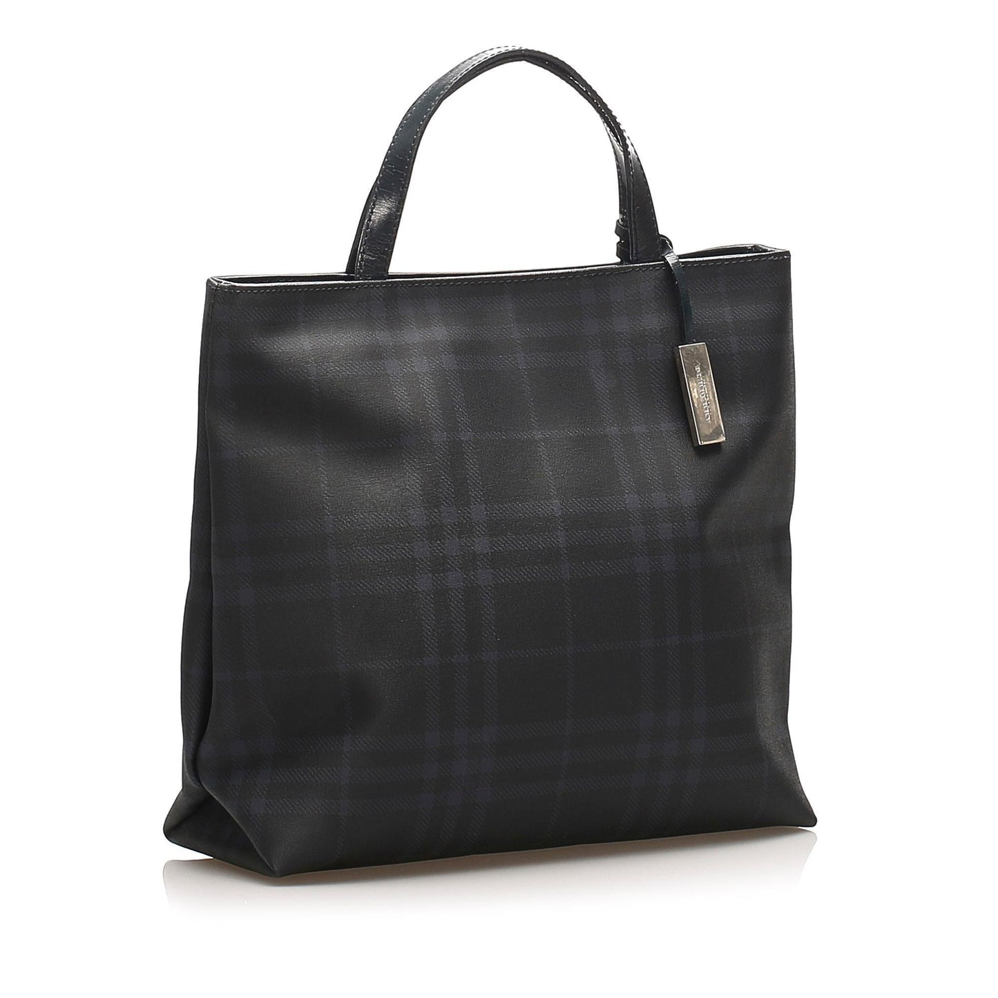 Burberry Smoke PVC Black Handbag