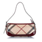 Burberry Supernova Baguette Canvas Brown Handbag