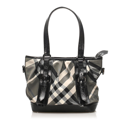Burberry Supernova Leather Black Shoulder Bag