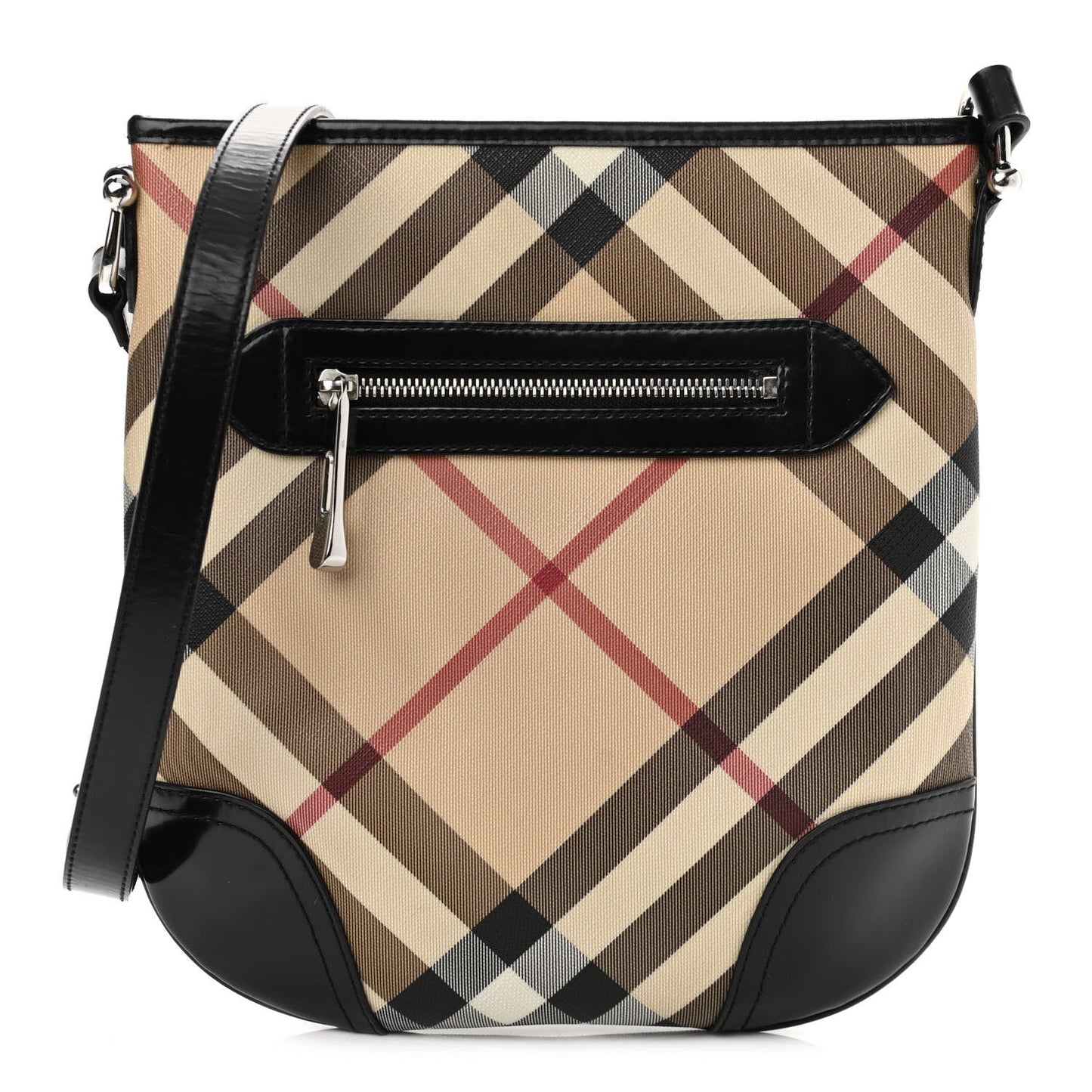 Burberry SUPERNOVA DRYDEN Check Beige Crossbody Bag