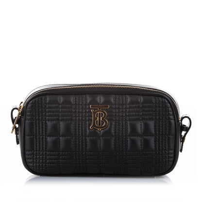 Burberry Body Leather Black Crossbody Bag Style 10